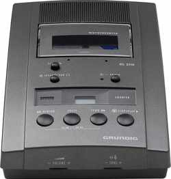 Grundig DT3110 Microcassette systeem PFF2600 | Netvoeding | 1x Microcassette