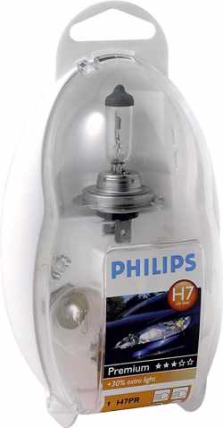 Philips Easy Kit H7 reserveset met essentiële onderdelen
