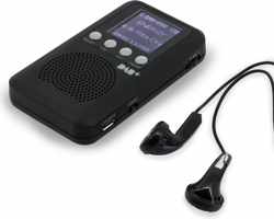 soundmaster DAB170SW Zakradio FM USB Herlaadbaar Zwart
