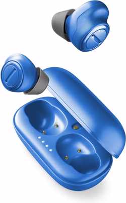 Cellularline BTPLUMETWSB headphones/headset In-ear Blauw