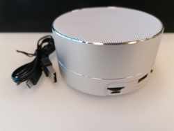 Bluetooth speaker Zilver-metaalgrijs