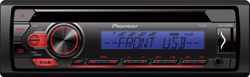 Pioneer DEH-S110UBB Autoradio Enkel din Rood-RDS Tuner-USB - 4 x 50 W