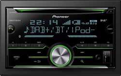 Pioneer FH-X840DAB Autoradio Dubbel din CD Tuner-USB-DAB+ - 4 x 50 W