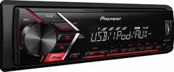 Pioneer MVH-S100UI Autoradio - Enkel DIN Autoradio - USB - AUX - Rood