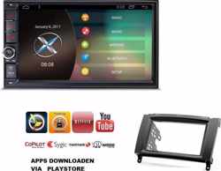 Android navigatie Mercedes Vito bluetooth usb dvd touch