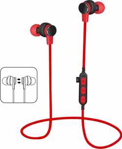 Platinet PM1061R hoofdtelefoon/headset In-ear Rood