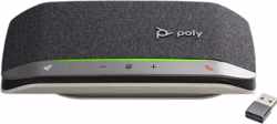 POLY sync 20+ luidspreker telefoon - Bluetooth -  USB-C - BT600c Dongel - Zwart, Zilver