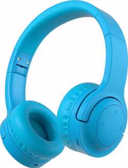 Lovnix E3 - Draadloze Bluetooth Kinderkoptelefoon met Volume Begrenzing 93dB - Begrensde koptelefoon voor Kinderen - Blauw
