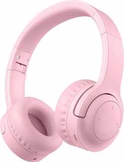 Lovnix E3 - Draadloze Bluetooth Kinderkoptelefoon met Volume Begrenzing 93dB - Begrensde koptelefoon voor Kinderen - Roze