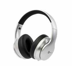 PowerLocus P6 - draadloze Over-Ear Koptelefoon Inklapbaar - Bluetooth Hoofdtelefoon - Met microfoon - Zilver