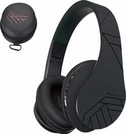 PowerLocus P2 draadloze Over-Ear Koptelefoon Inklapbaar - Bluetooth Hoofdtelefoon - Met microfoon – Zwart
