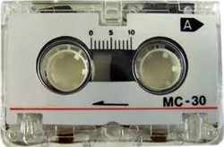 MICROCASSETTE MC30 30 minuten opnametijd microcassettebandje bandje tape