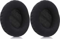 kwmobile 2x oorkussens voor Sennheiser Urbanite XL koptelefoons - imitatieleer - voor over-ear-koptelefoon - zwart