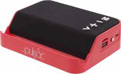 Pulsar FBRC-2576206 | Draagbare Bluetooth Speaker/Luidspreker + Telefoonhouder - Red