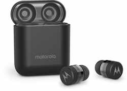 Motorola Verve Buds 110 Draadloze Oordopjes - Waterbestendig - Microfoon - Touch Control - Zwart