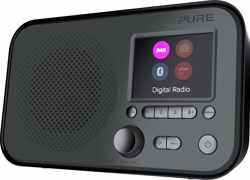 Pure Elan BT3 Graphite draagbare DAB radio