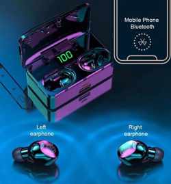 Hoco - Draadloos oordopjes 9D Stereo Sports - Bluetooth 5.1 koptelefoon/ Draadloze sport oortjes/ sportoordopjes/ Oplaadcase - Power bank /Bluetooth Oordopjes/Compatibel  iPhone, Samsung, Huawei, Android-smartphones enz. - In-ear - Headphone -Headset