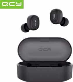 QCY T2C GS2 (2e gen) - TWS True Wireless Stereo - Draadloze Oordopjes - BT Oortelefoon - Bluetooth 5.0 - Microfoon - In-Ear Oortjes - Zwart
