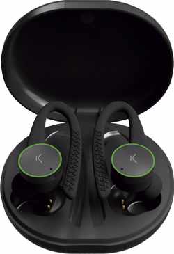 Ksix BXAUBT04 hoofdtelefoon/headset oorhaak, In-ear Bluetooth Zwart