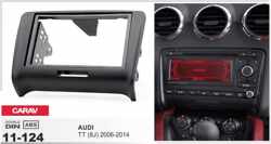 2-DIN AUDI TT (8J) 2006-2014 afdeklijst / installatiekit Audiovolt 11-124