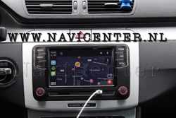 GRATIS SCREEN PROTECTOR! RCD Apple CarPlay autoradio voor Volkswagen - Bluetooth USB SD Kaart (zonder AUX) RNS 510 315 310 PASVORM