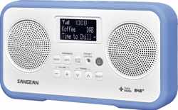 Sangean DPR-77 - Radio met DAB+ - Wit/Blauw