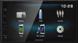 Kenwood DMX120BT - Multimedia autoradio met bluetooth (2-DIN)