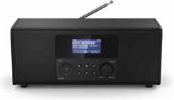 renkforce rf dab ir1700 radio adapter dab fm internetradio wifi lan  bluetooth dlna geschikt voor dlna zwart uitzoeken en kopen met korting