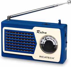Ricatech PR22 Compact Retro Radio