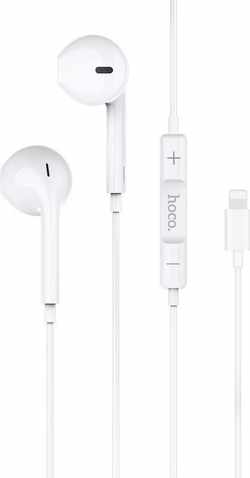 HOCO L7 Plus Bluetooth In-Ear Oordopjes - Met Lightning Connector - Voor Apple iPhone - Wit