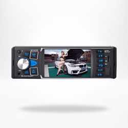 CML-Play Autoradio | Met 4.1" HD Scherm | Enkel DIN | Geschikt voor alle auto's | Bluetooth | AUX | USB | MP5 | 60 Watt x 4