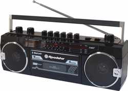 Roadstar RCR 3025 Retro Radio, Ghettoblaster met USB en Bluetooth - Zwart