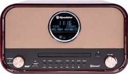Roadstar HRA-1782D Retro Radio met Bluetooth, DAB+ en CD Speler - Bruin