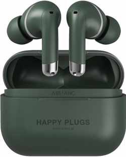 Happy Plugs Air 1 Draadloze In-Ear Oordopjes Noise Cancelling Groen