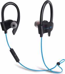 FEN Bluetooth 4.1 Sport Oordopjes- Draadloze Oordopjes -  Hoofdtelefoon - Hardlopen - Zwart/blauw