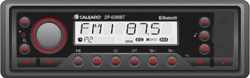 Calearo DP6290BT - 1DIN - AM/FM - heavy duty auto radio - spatwater en stof vrij - IP54 - Bluetooth - USB - AUX -