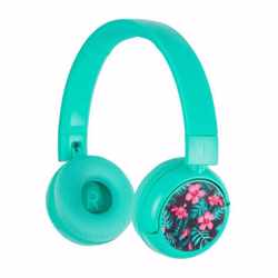 BuddyPhones Pop - Over-ear Bluetooth Koptelefoon, ingebouwde micro, turquoize