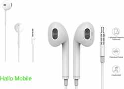 Headset oortjes In-Ear 3.5 mm Jack - Wit Voor iPhone Muziek Audio en Bellen