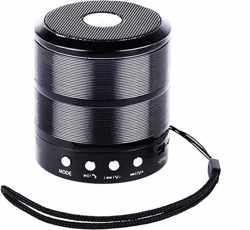 887 Mini Speaker 2021 – Bluetooth Speaker – Luisdpreker 3 Watt – Kleur Zwart – Draadloos Mini Speaker – Strong Bass – Powerfull – 4 uur muziek spelen – 7,2cm x 6,4cm