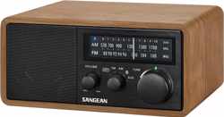 Sangean Genuine 110 - WR-11BT+ - AM/FM tafelradio met Bluetooth - Walnoot