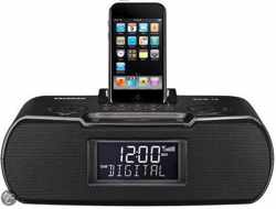 Sangean DCR-10 draagbare radio - Docking station voor iPod met DAB tuner - Zwart