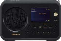 Sangean Traveller 760 - DPR-76 - Draagbare radio met DAB+/FM en batterijlader - Zwart