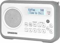 Sangean DPR-67 Radio - DAB+ - Wit / Grijs