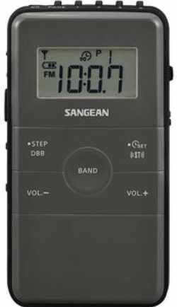 Sangean DT-140-Draagbare Radio - Wit/Blauw
