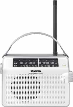 Sangean PR-D6 - Draagbare radio - Wit