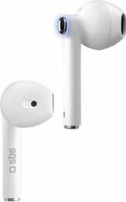 SBS TEEARBT480TWSW hoofdtelefoon/headset In-ear Wit