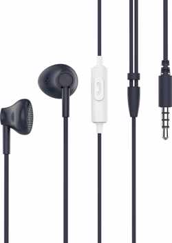 Celly PT-WDE001N hoofdtelefoon/headset Hoofdtelefoons In-ear 3,5mm-connector Zwart