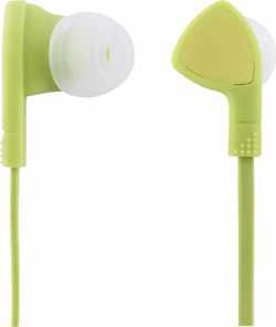 STREETZ HL-355 In-ear oordopjes - Microfoon & Control button - limoengroen