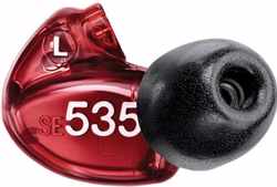 Shure SE535-LTD-LEFT reserve earphone links gl. rood