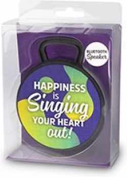 Bluetooth Speaker - Happiness is swinging your heart out!